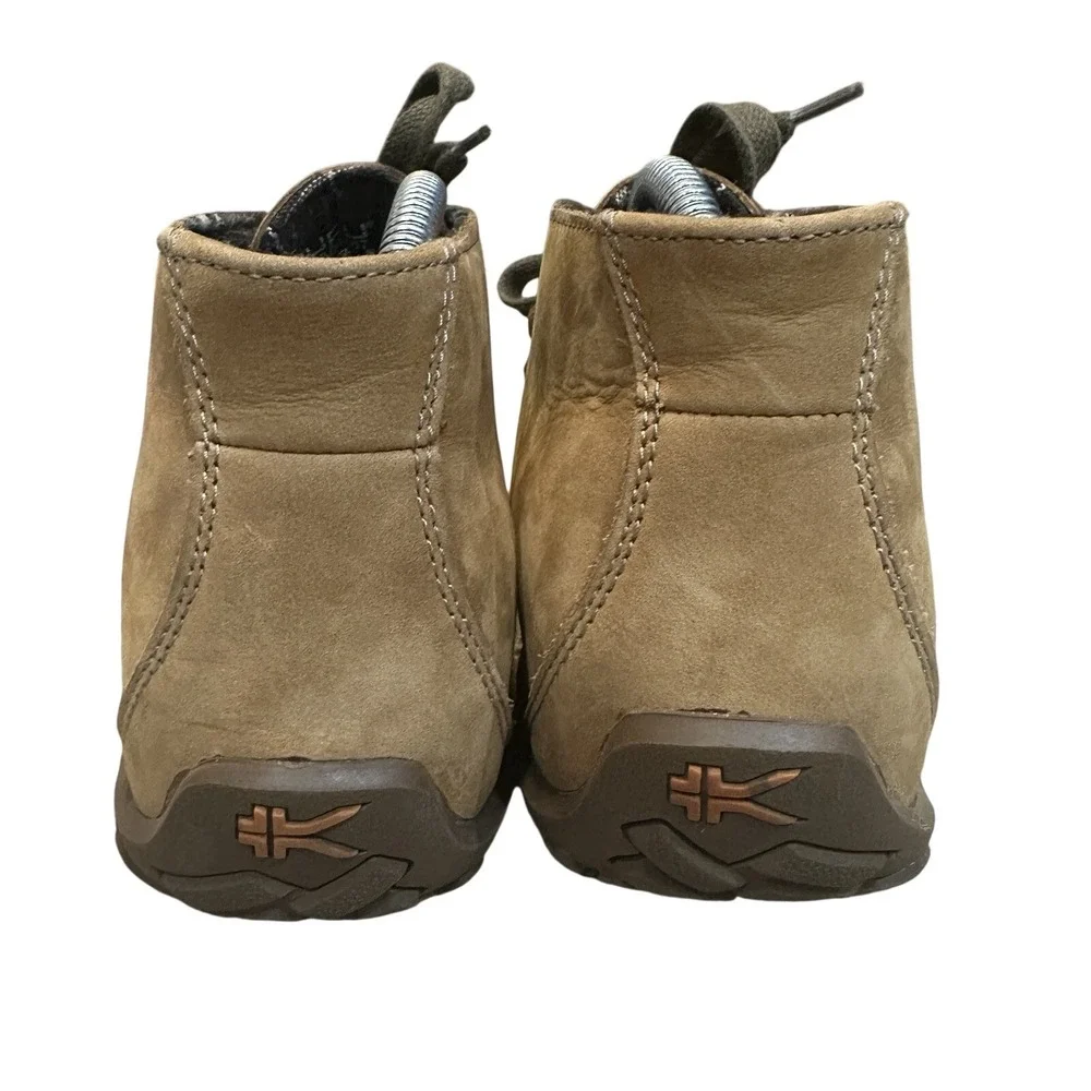 Kuru Aalto Chukka Ankle Boots Brown Comfort Lace Up‎ Casual Mens 8 Camel Suede